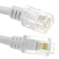 6p6c Spiralgewinne RJ11/RJ22/RJ45 Telefonkabel